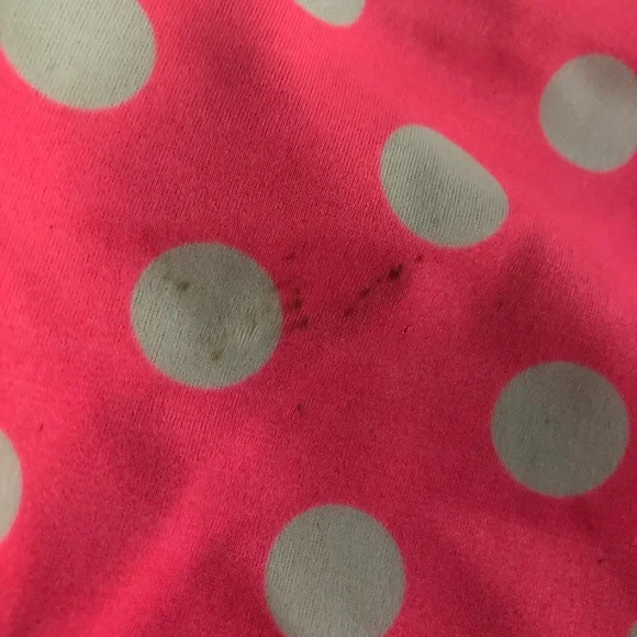 Victoria's Secret Hot Pink Polka Dot Tie-Side Swim Bottom - Picture 5 of 5